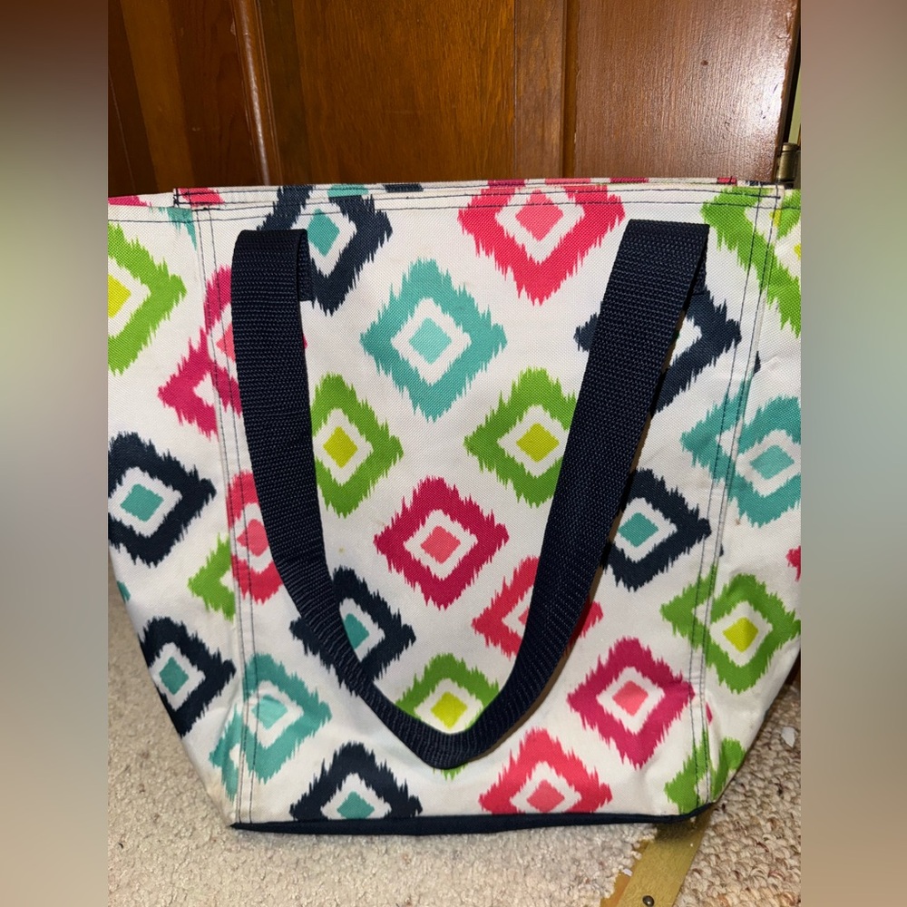 Colorful Geometric Tote Bag